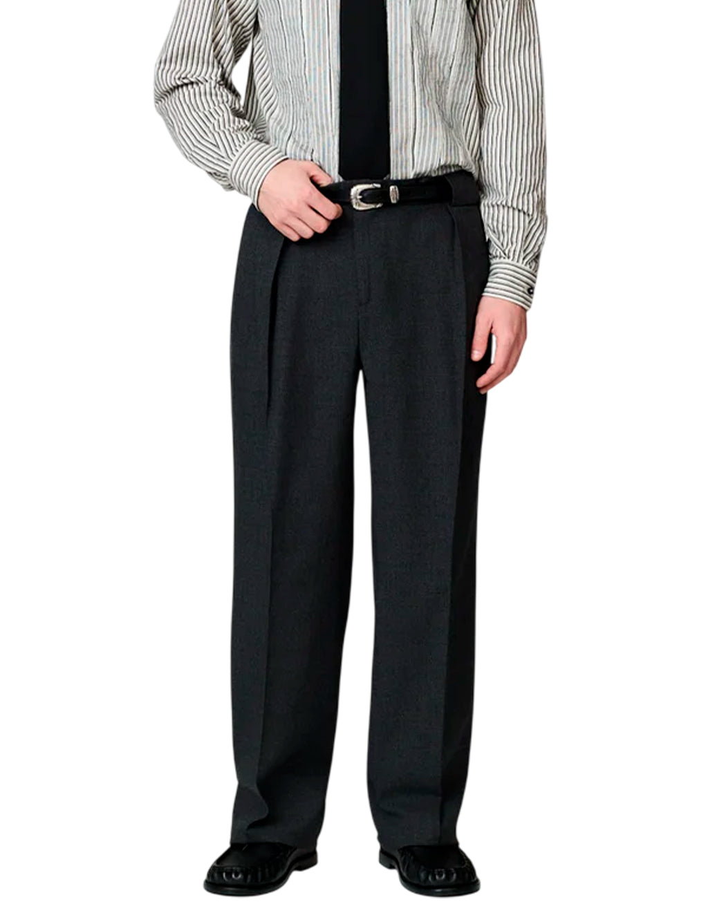 Paura Pantaloni eleganti da Uomo Paura, colore Grigio Grigio