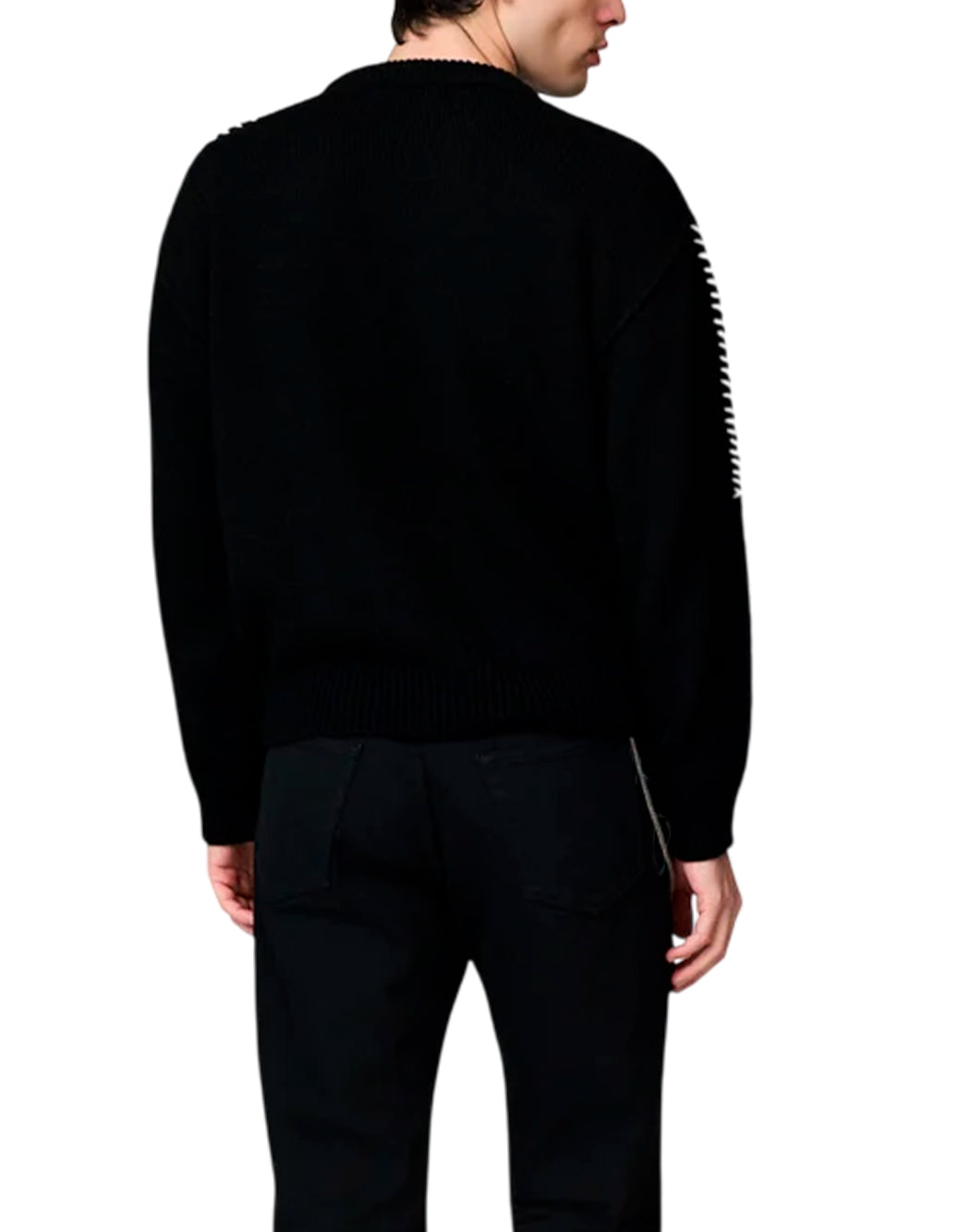 Paura Maglie girocollo da Uomo Paura, colore Nero Nero