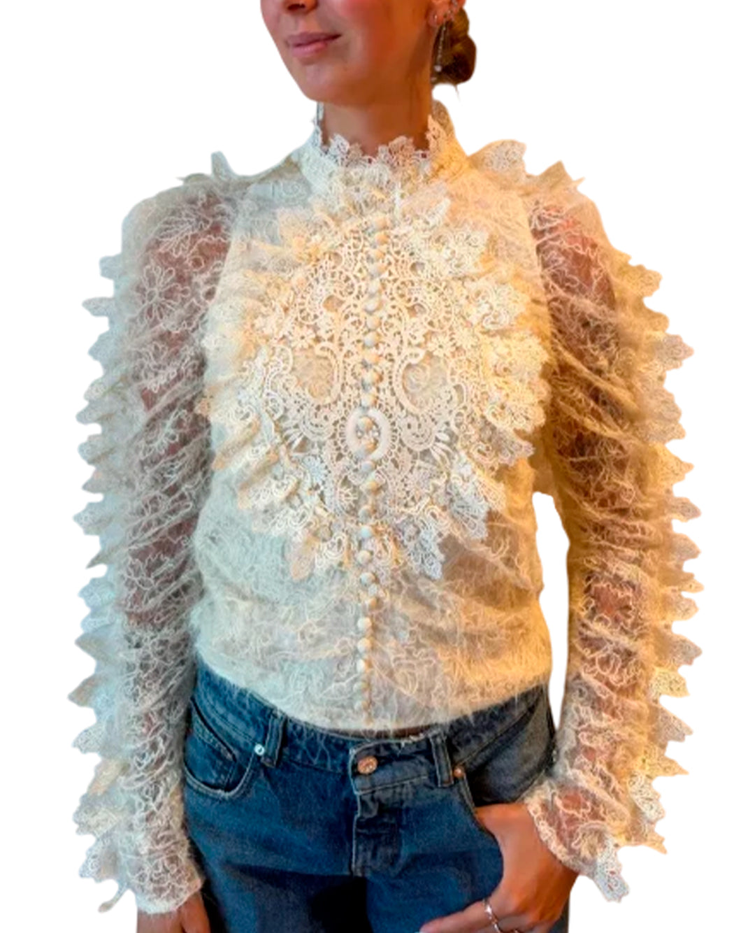 Amosa Camicie casual da Donna Amosa, colore Bianco Bianco