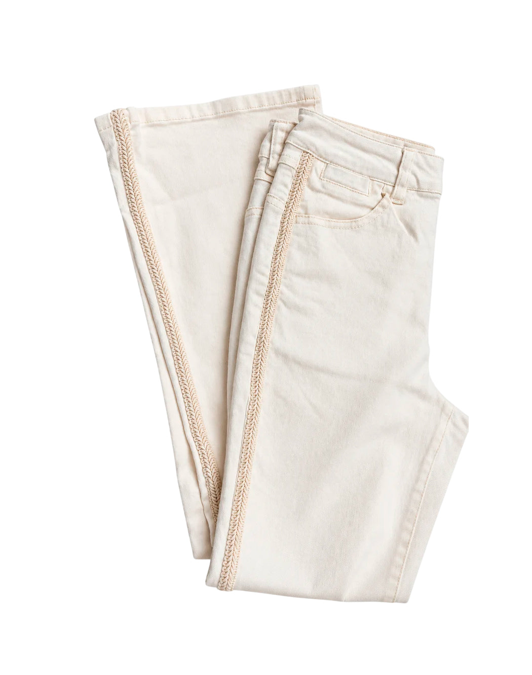 Amosa Pantaloni eleganti da Donna Amosa, colore Bianco Bianco