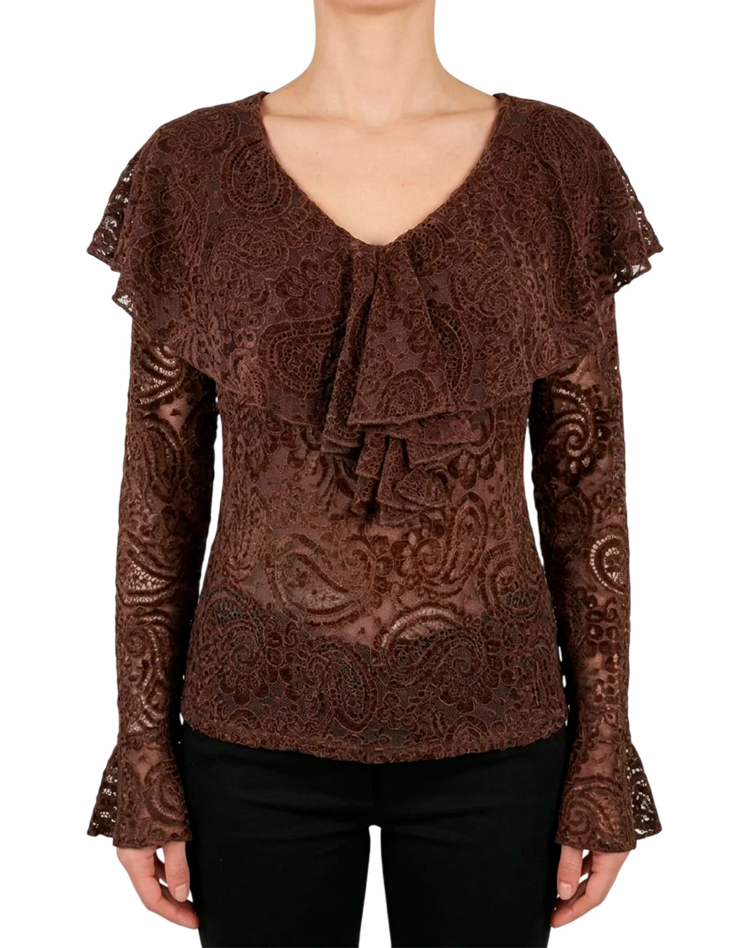 Amosa Body eleganti da Donna Amosa, colore Marrone Marrone