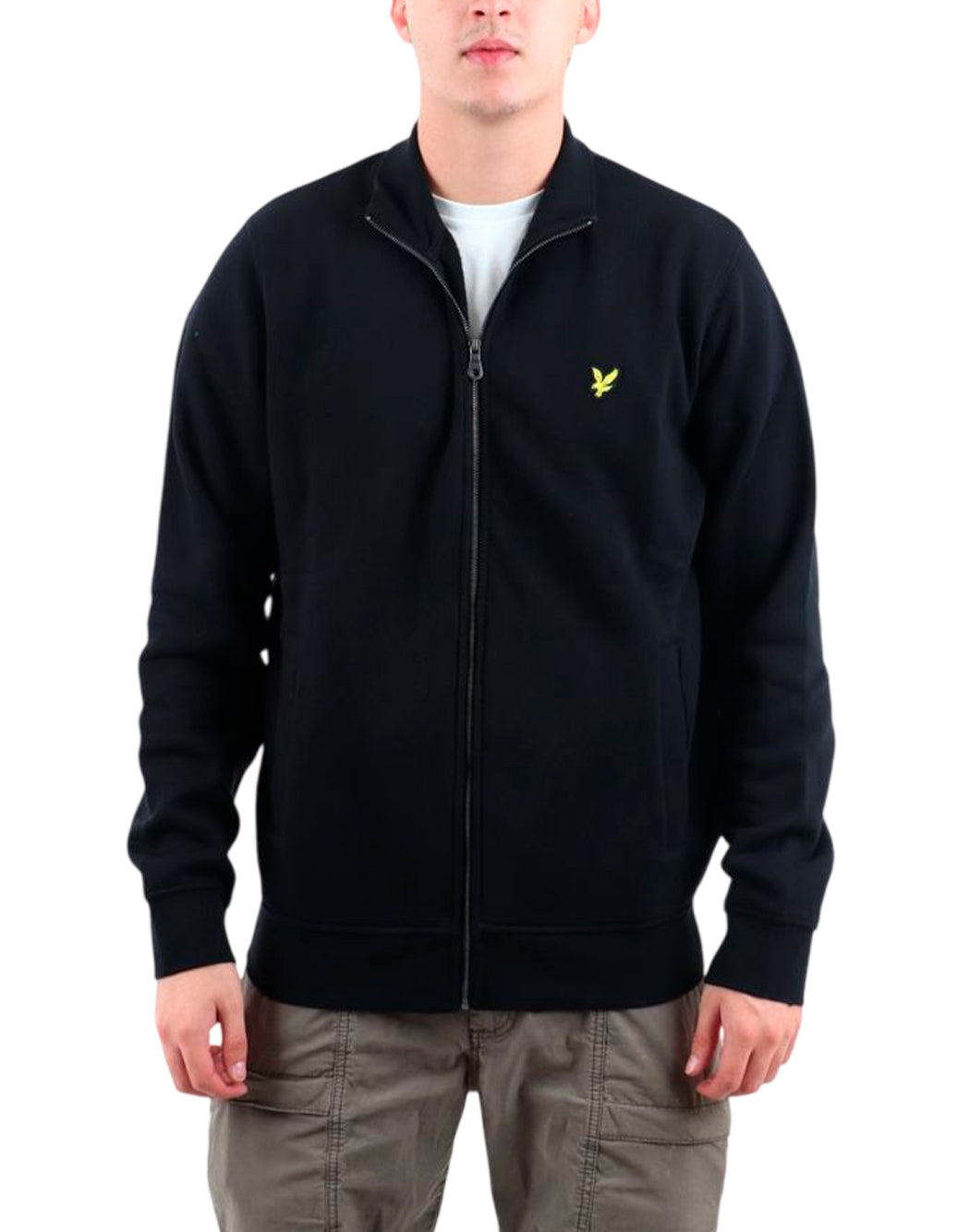 Lyle & Scott Felpe con zip da Uomo Lyle & scott, colore Nero Nero