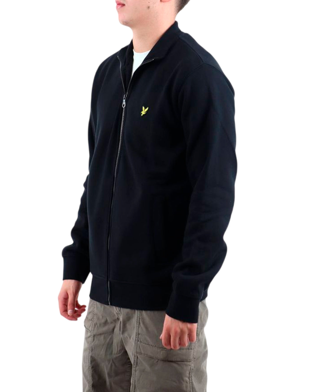 Lyle & Scott Felpe con zip da Uomo Lyle & scott, colore Nero Nero