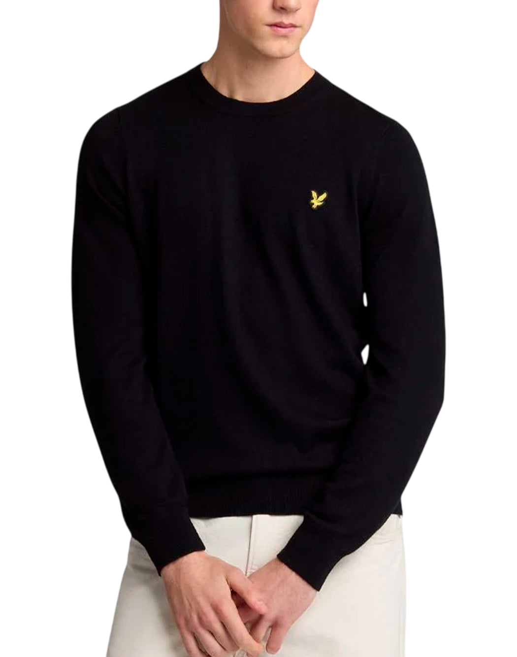 Lyle & Scott Felpe girocollo da Uomo Lyle & scott, colore Nero Nero