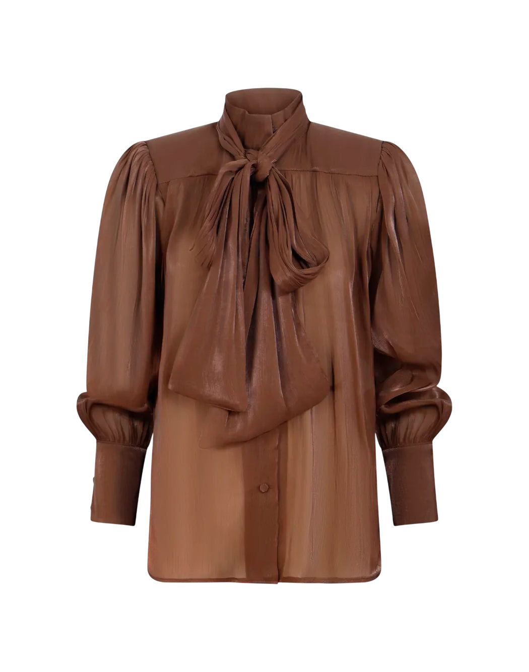 Actualee Camicie casual da Donna Actualee, colore Marrone Marrone