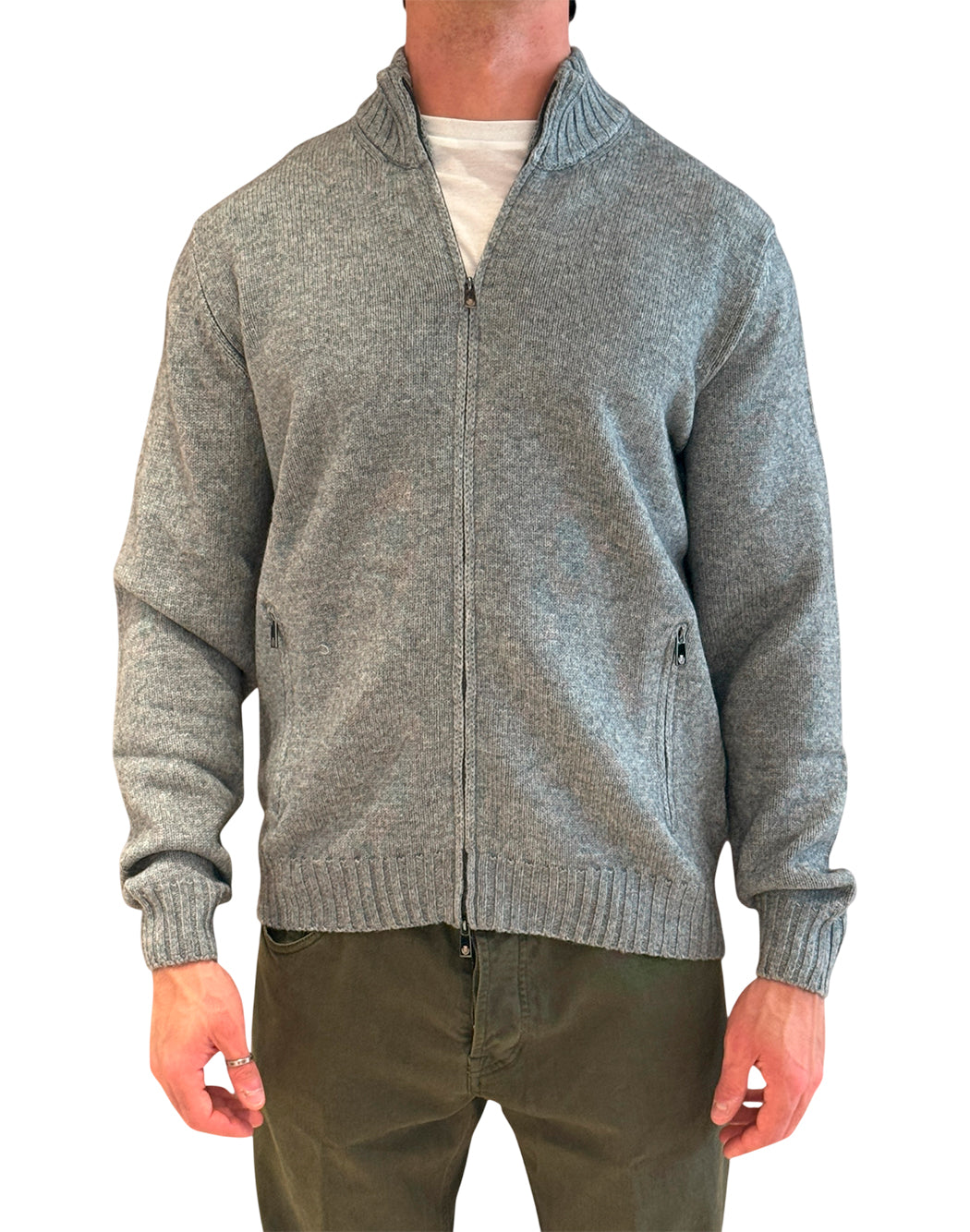 Della Ciana Cardigan da Uomo Della ciana, colore Grigio Grigio