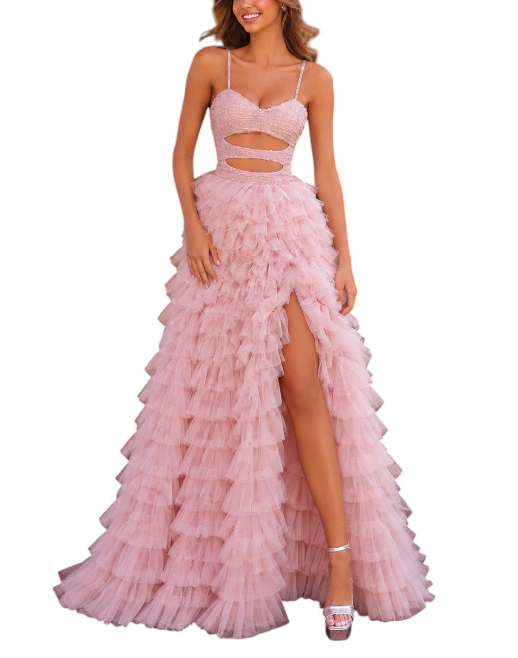 Chic & Holland Abiti lunghi da Donna Chic & holland, colore Rosa Rosa