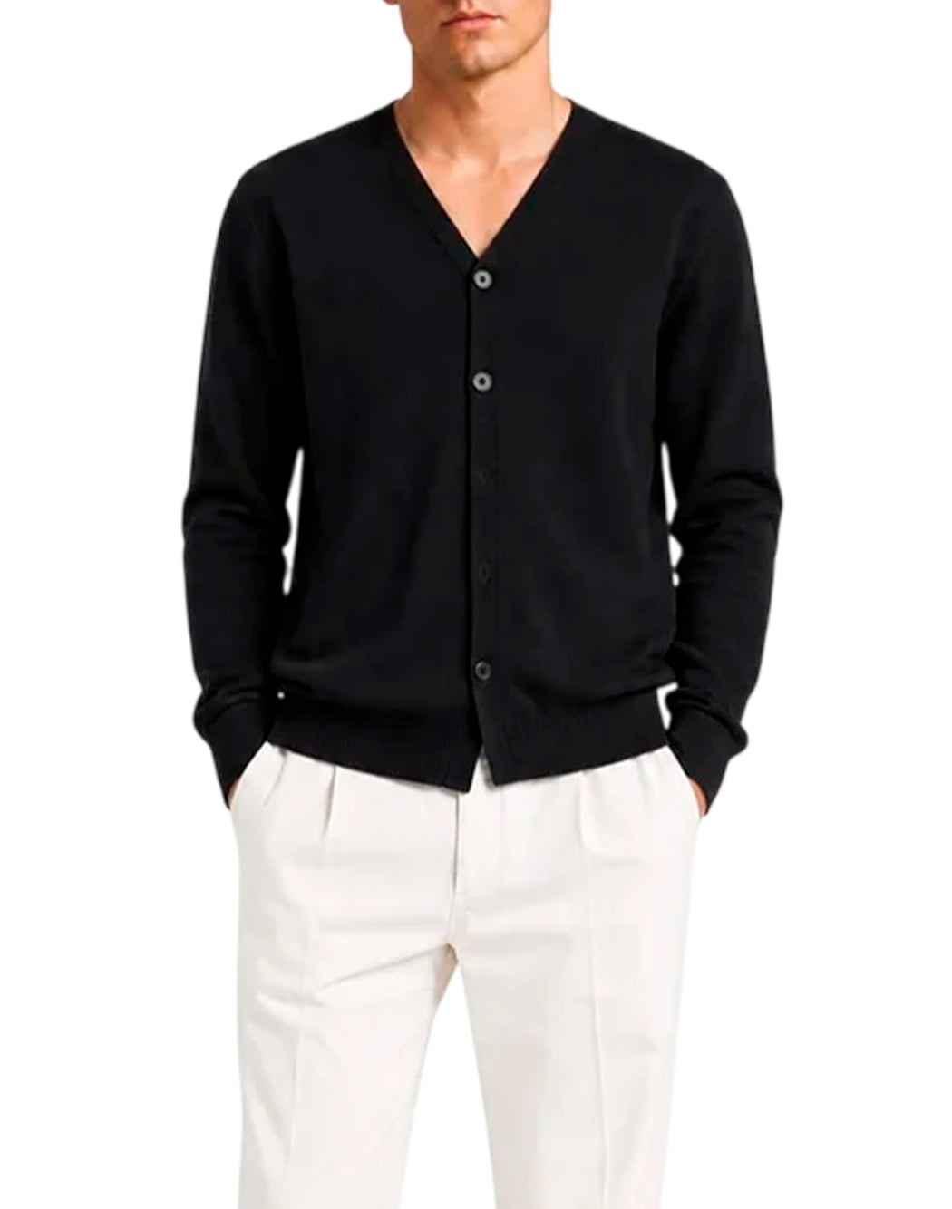 John Richmond X Cardigan e giacche in maglia da Uomo John richmond x, colore Nero Nero