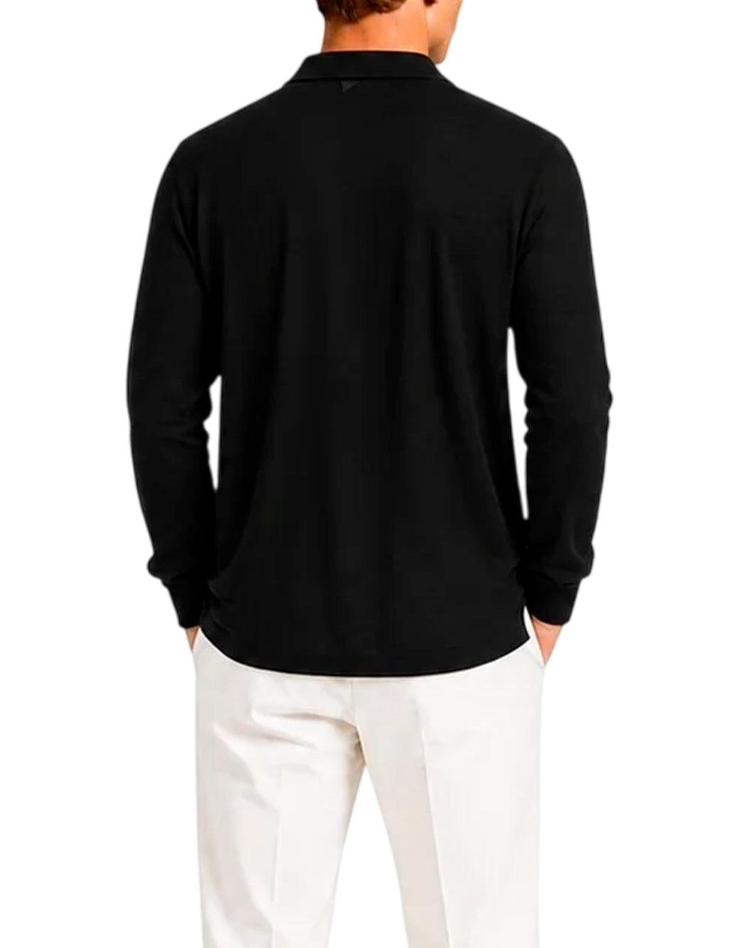 John Richmond X Polo maniche lunghe da Uomo John richmond x, colore Nero Nero