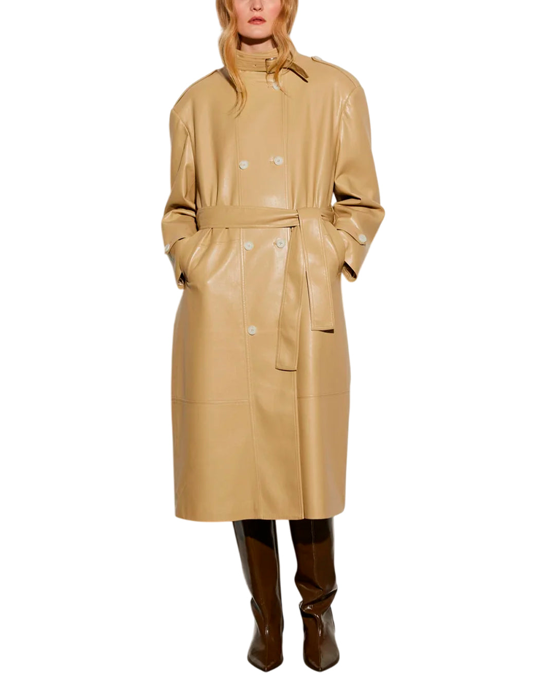 Isabelle Blanche Paris Giacche in pelle da Donna Isabelle blanche paris, colore Giallo Giallo