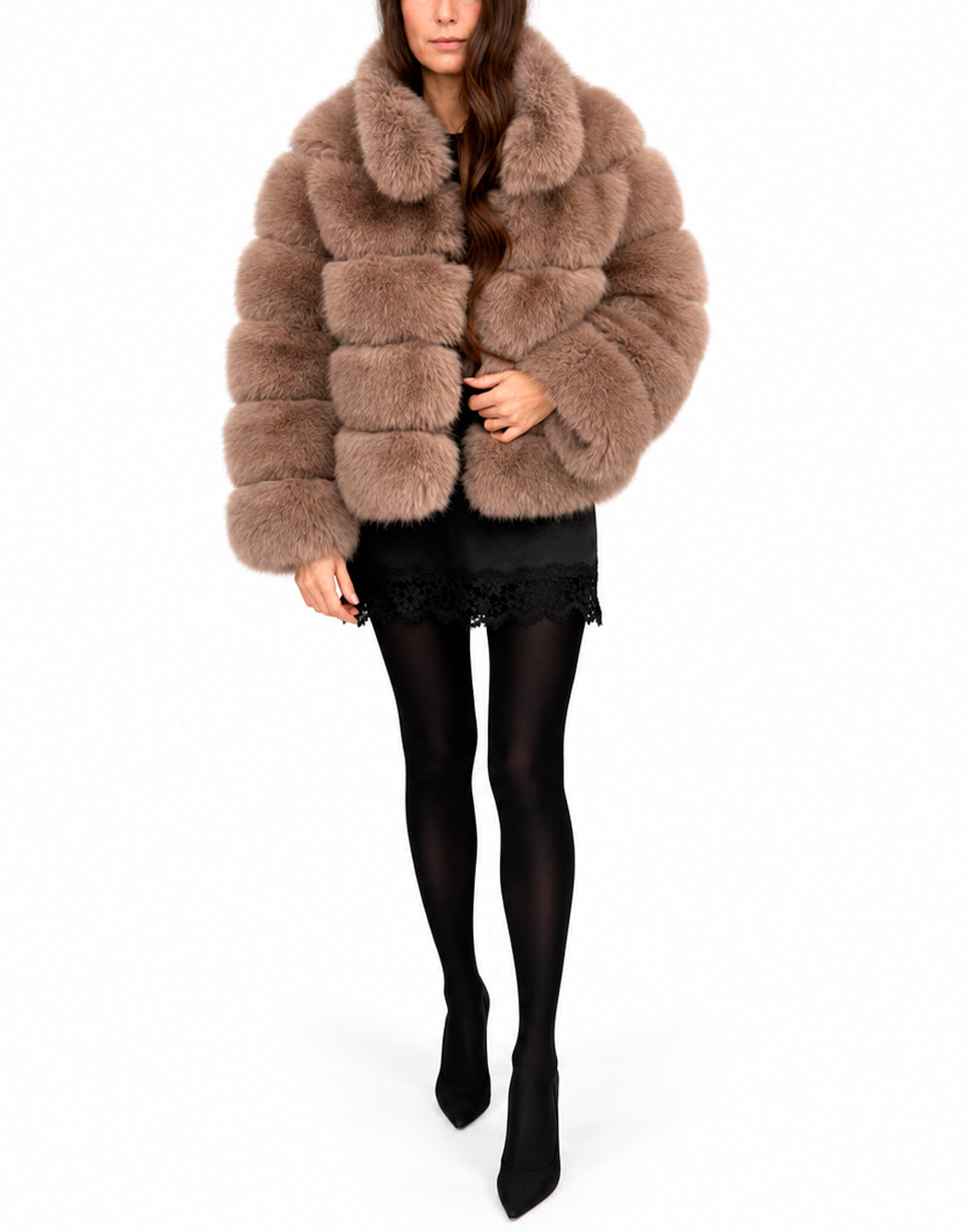 P&t Furs Eco-pellicce ed eco-montoni da Donna P&t furs, colore Neutro Neutro