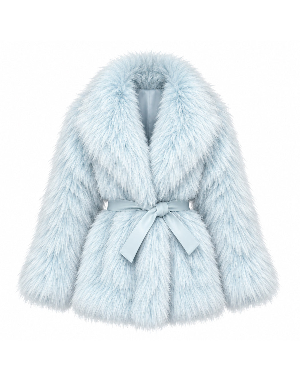 P&t Furs Eco-pellicce ed eco-montoni da Donna P&t furs, colore Azzurro Azzurro