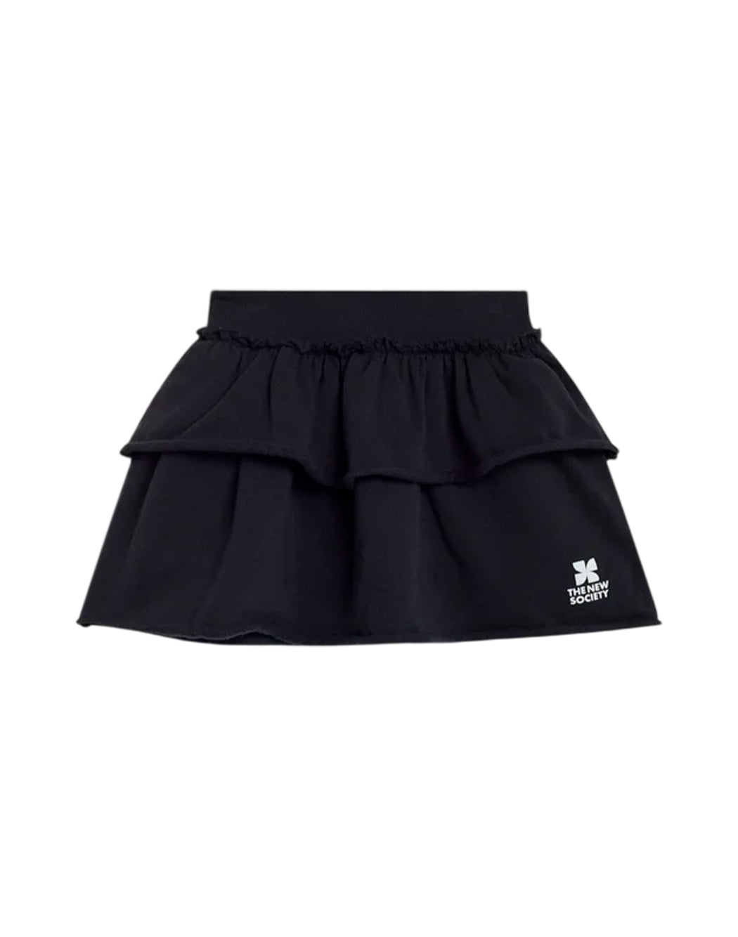 The New Society Minigonne da Bambina The new society, colore Nero Nero
