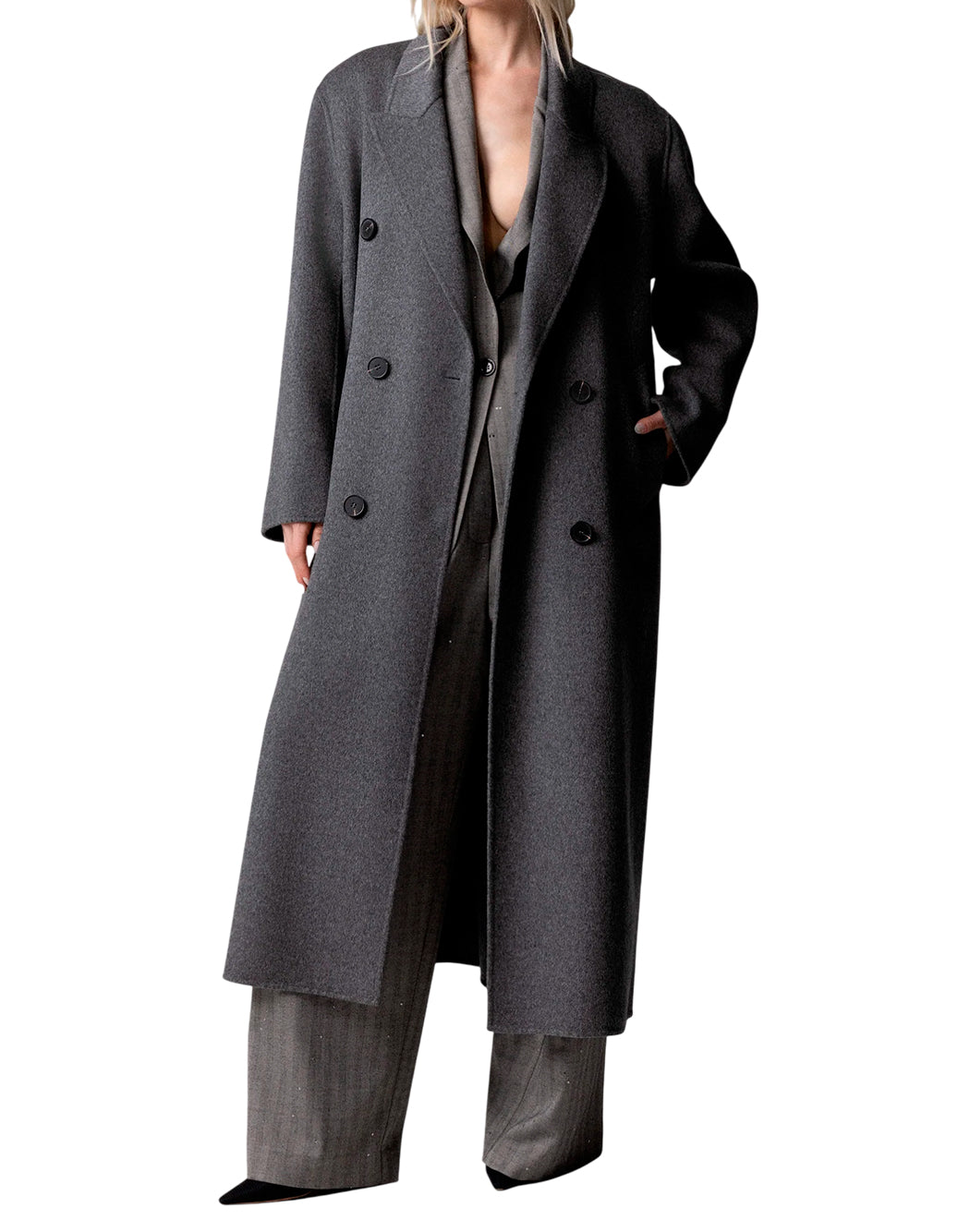 Odi Et Amo Cappotti lunghi da Donna Odi et amo, colore Grigio Grigio