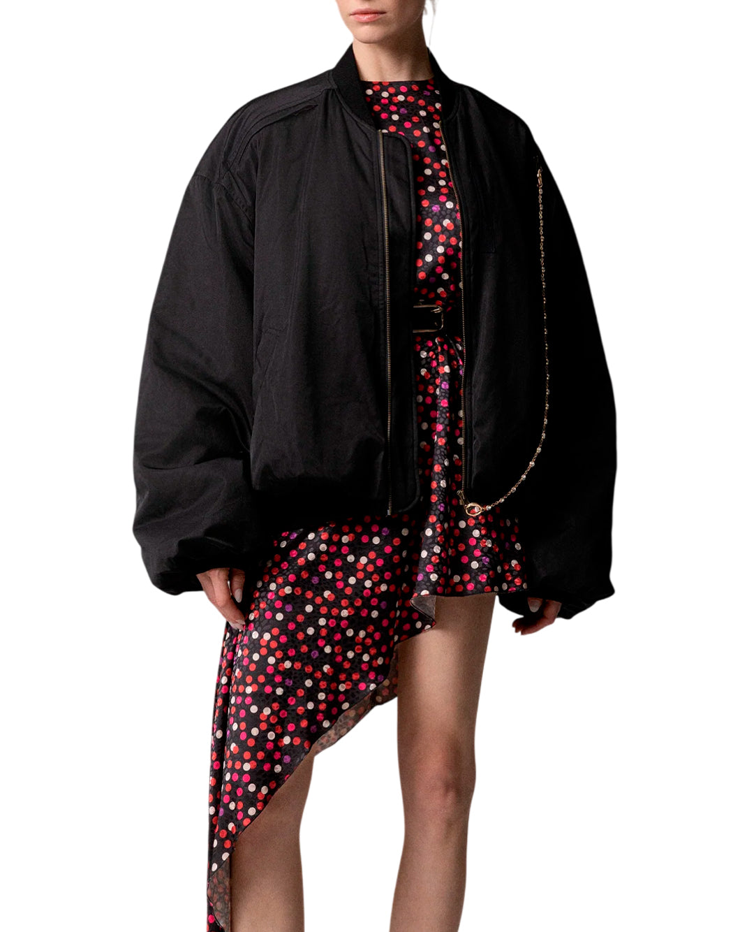 Odi Et Amo Bomber da Donna Odi et amo, colore Nero Nero