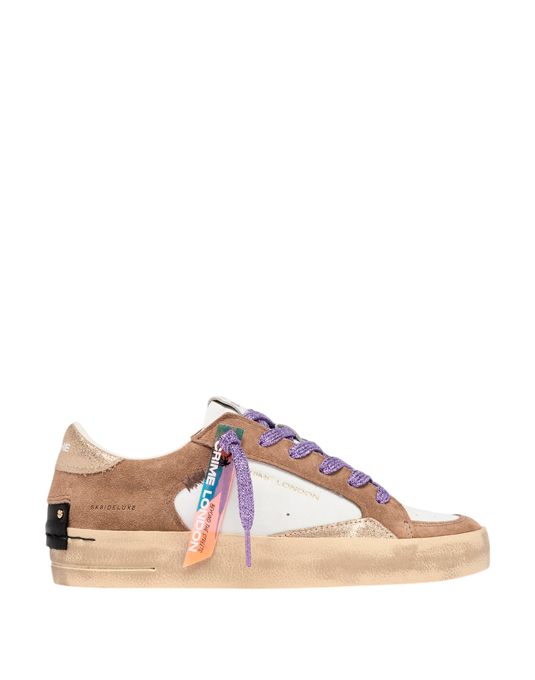 Crime London Sneakers da Donna Crime london, colore Neutro Neutro