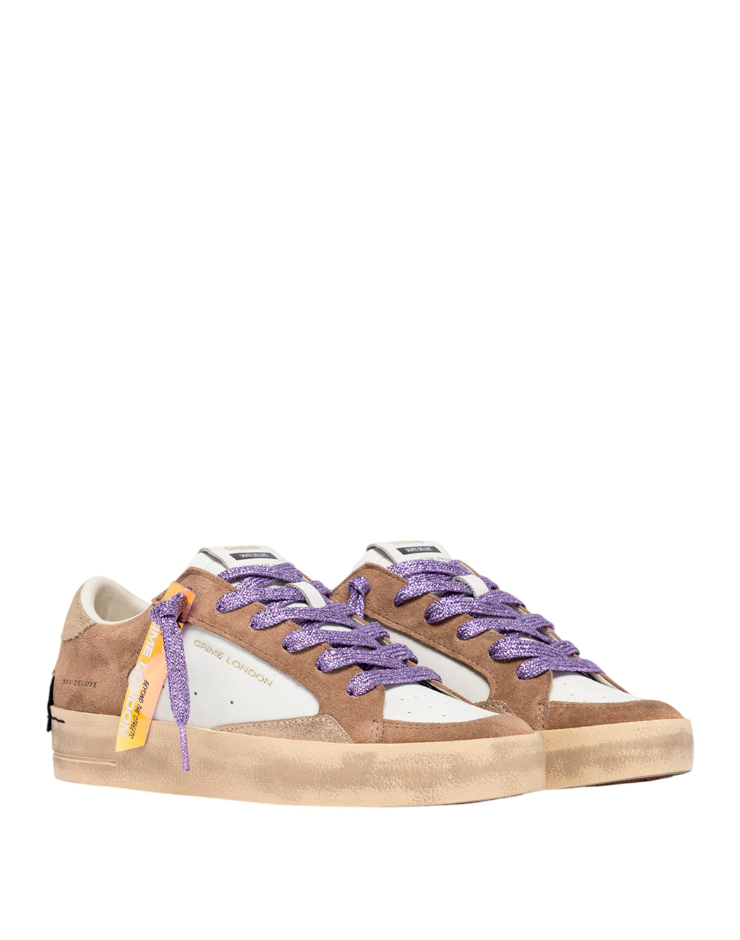 Crime London Sneakers da Donna Crime london, colore Neutro Neutro
