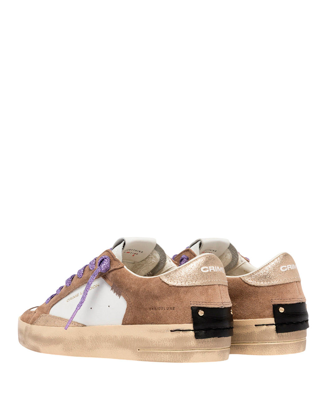 Crime London Sneakers da Donna Crime london, colore Neutro Neutro