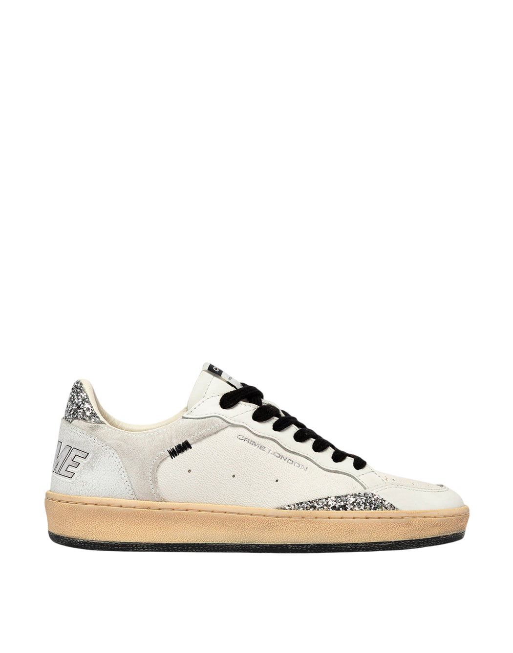 Crime London Sneakers da Donna Crime london, colore Bianco Bianco