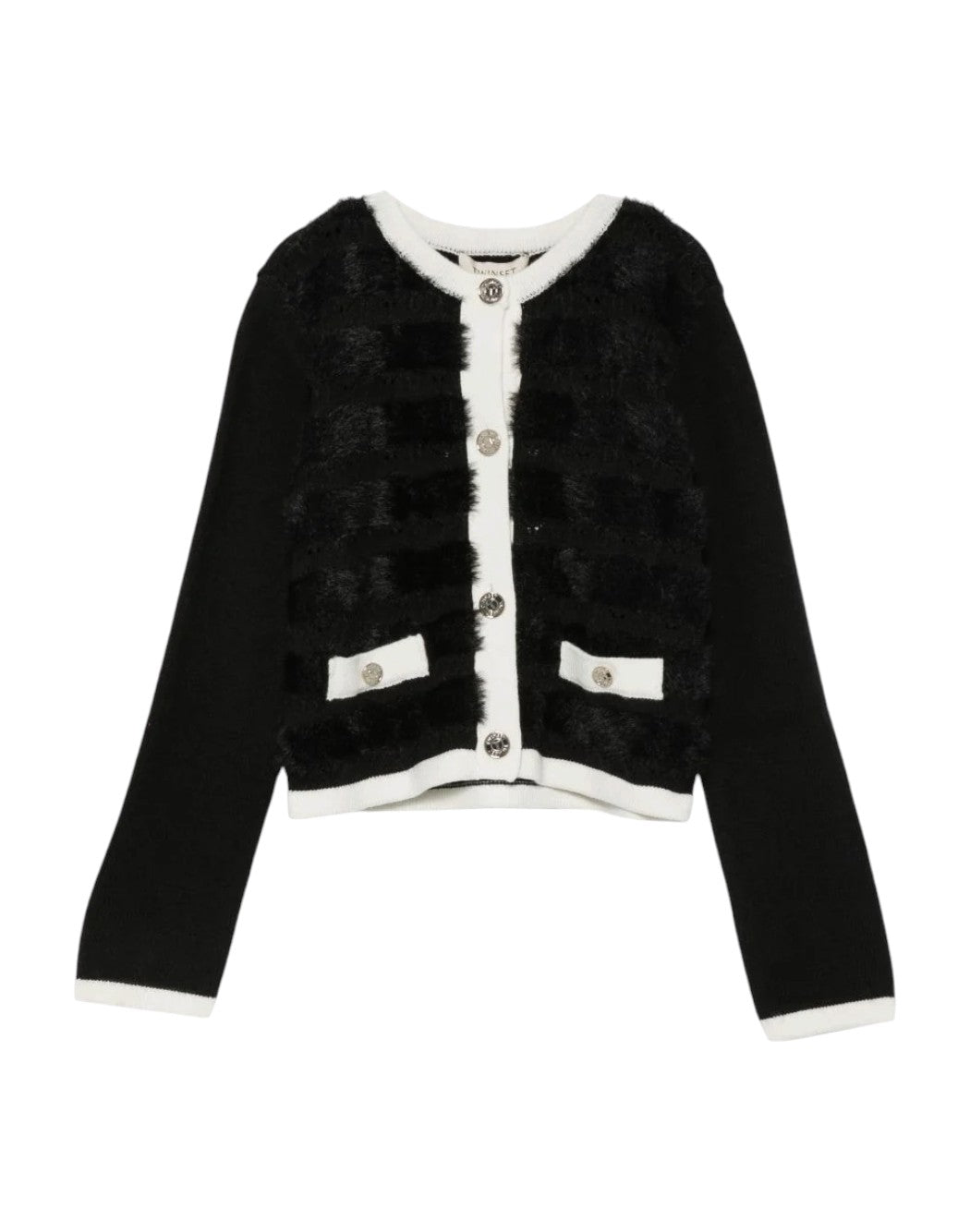 Twin Set Cardigan da Bambina Twin set, colore Bianco Bianco