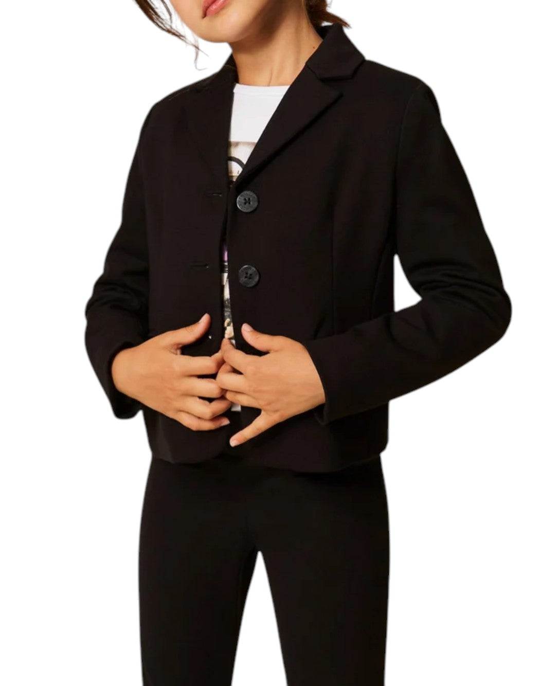 Twin Set Giacche casual da Bambina Twin set, colore Nero Nero