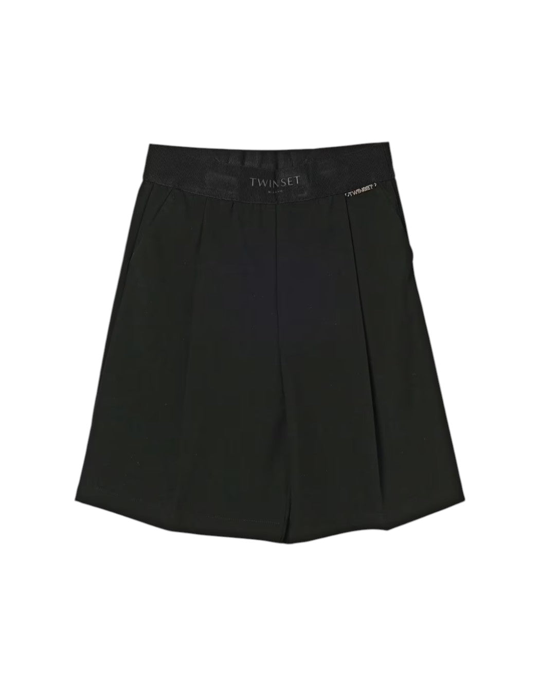 Twin Set Shorts in tessuto da Bambina Twin set, colore Nero Nero