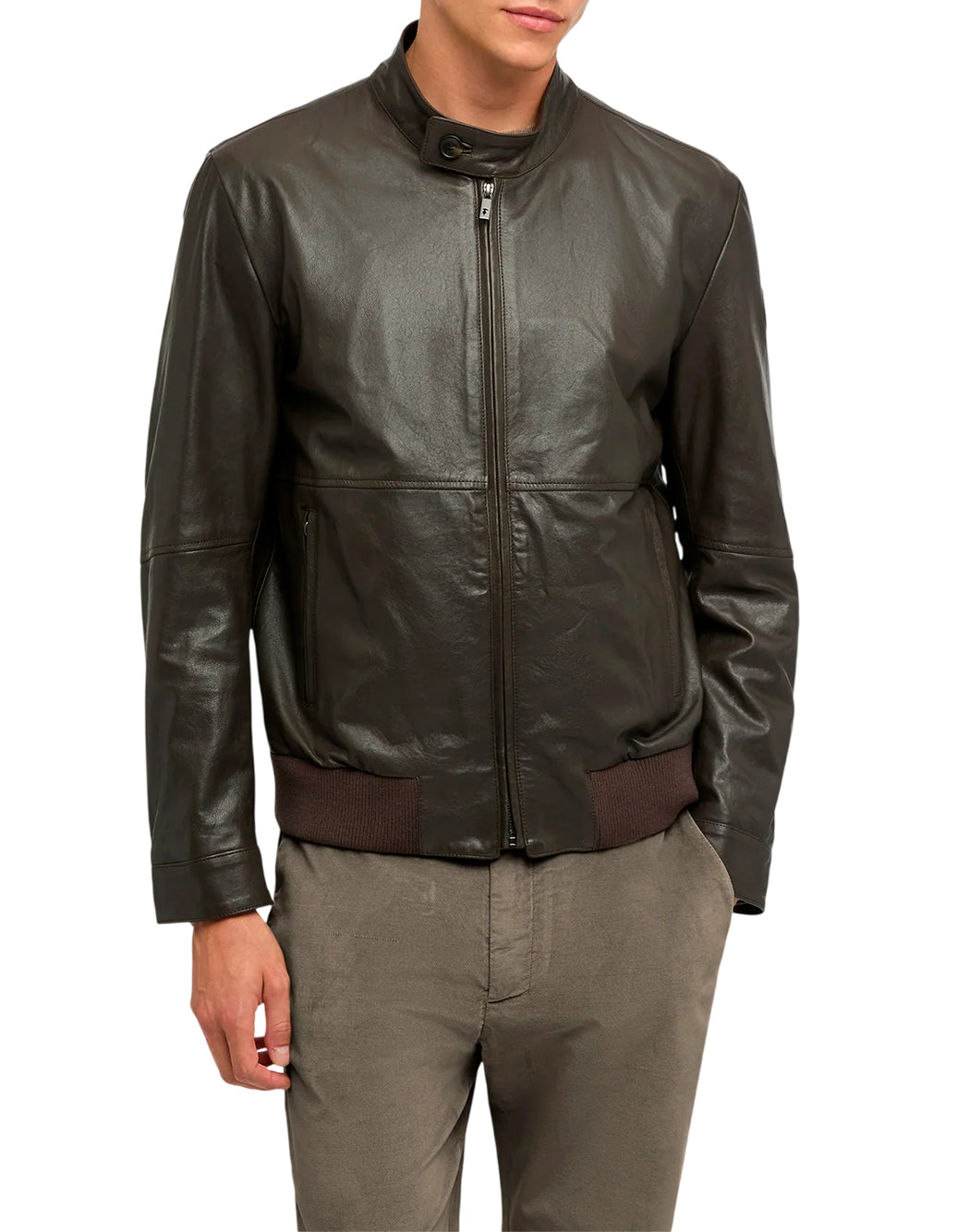 Trussardi Bomber da Uomo Trussardi, colore Marrone Marrone