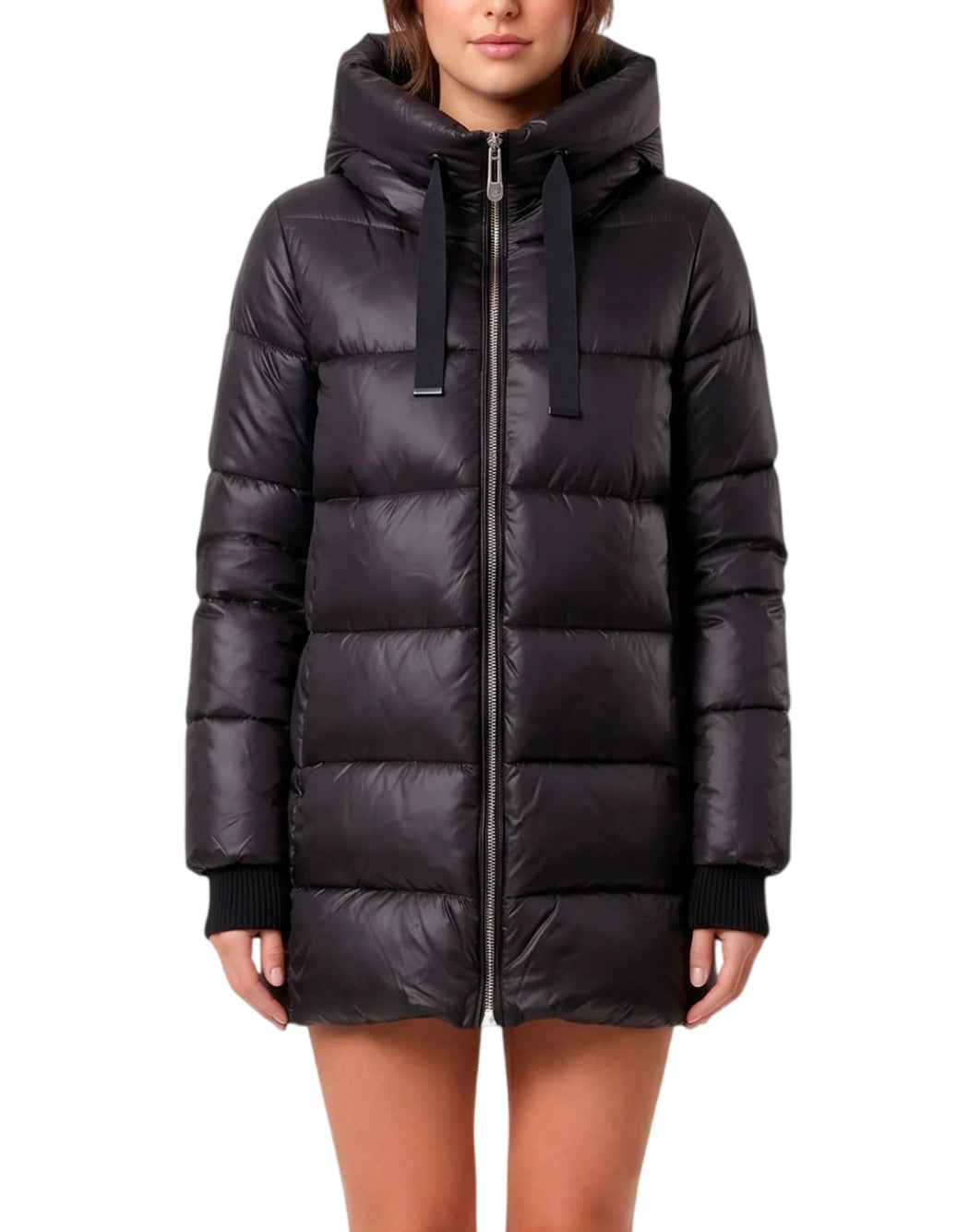 Censured Piumini lunghi da Donna Censured, colore Nero Nero