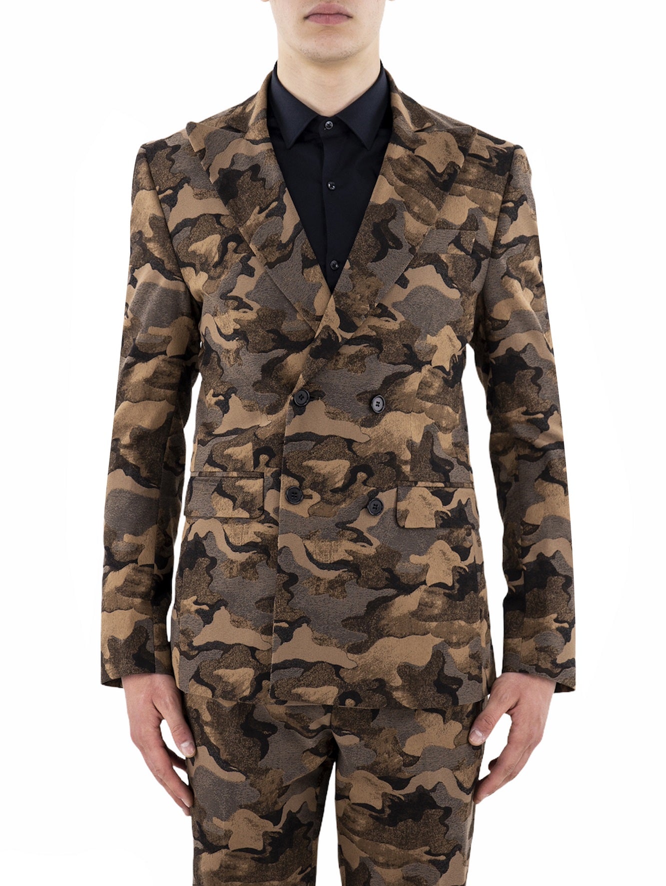 GIACCA DOPPIOPETTO CAMUFLAGE