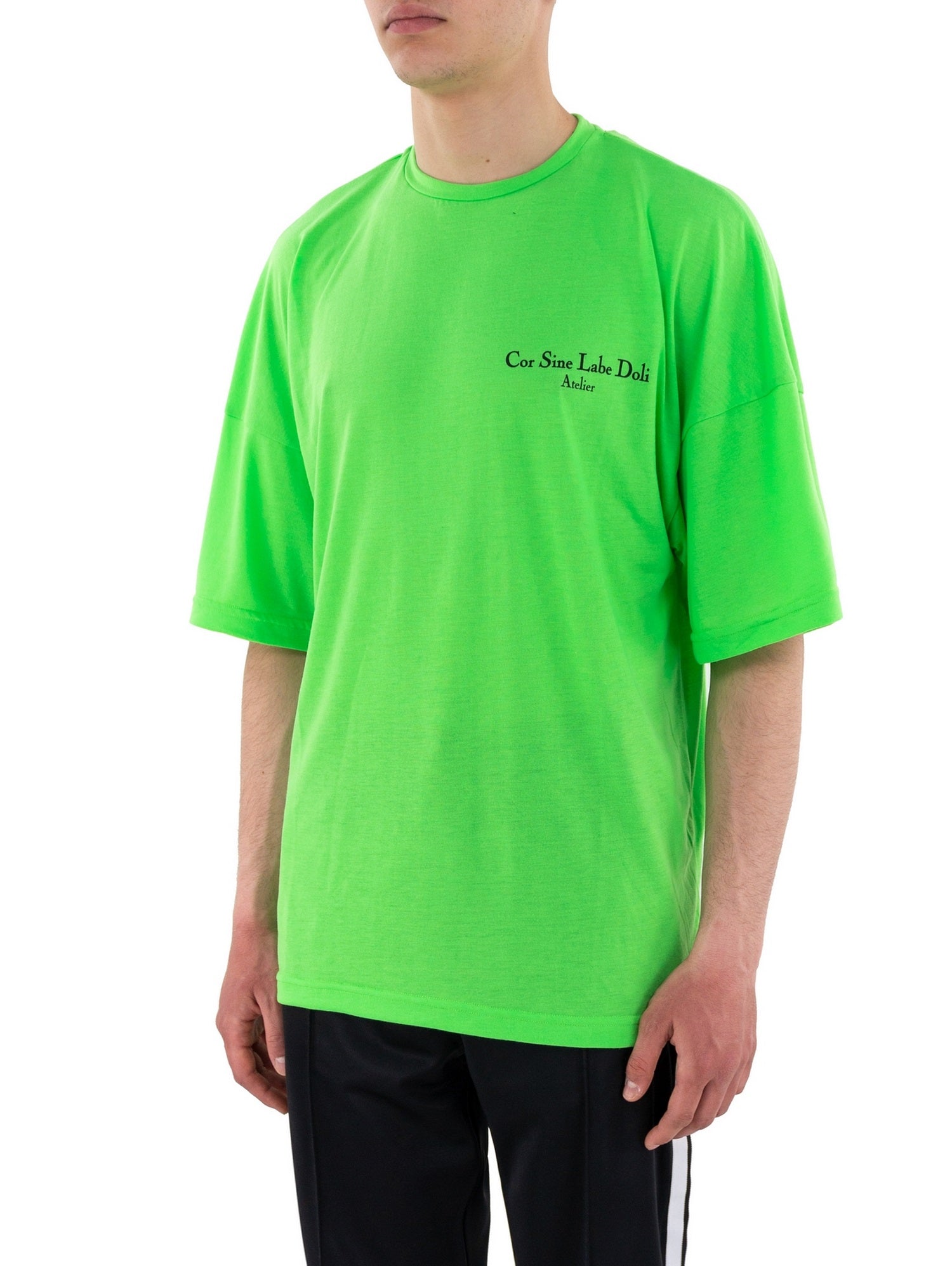 Corsinelabedoli T-SHIRT CON STAMPA LOGO Verde