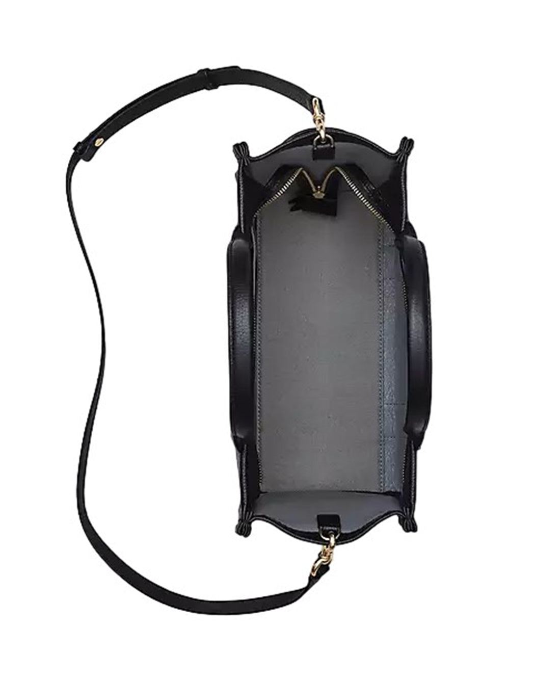 Marc Jacobs THE LEATHER MEDIUM TOTE BAG Nero