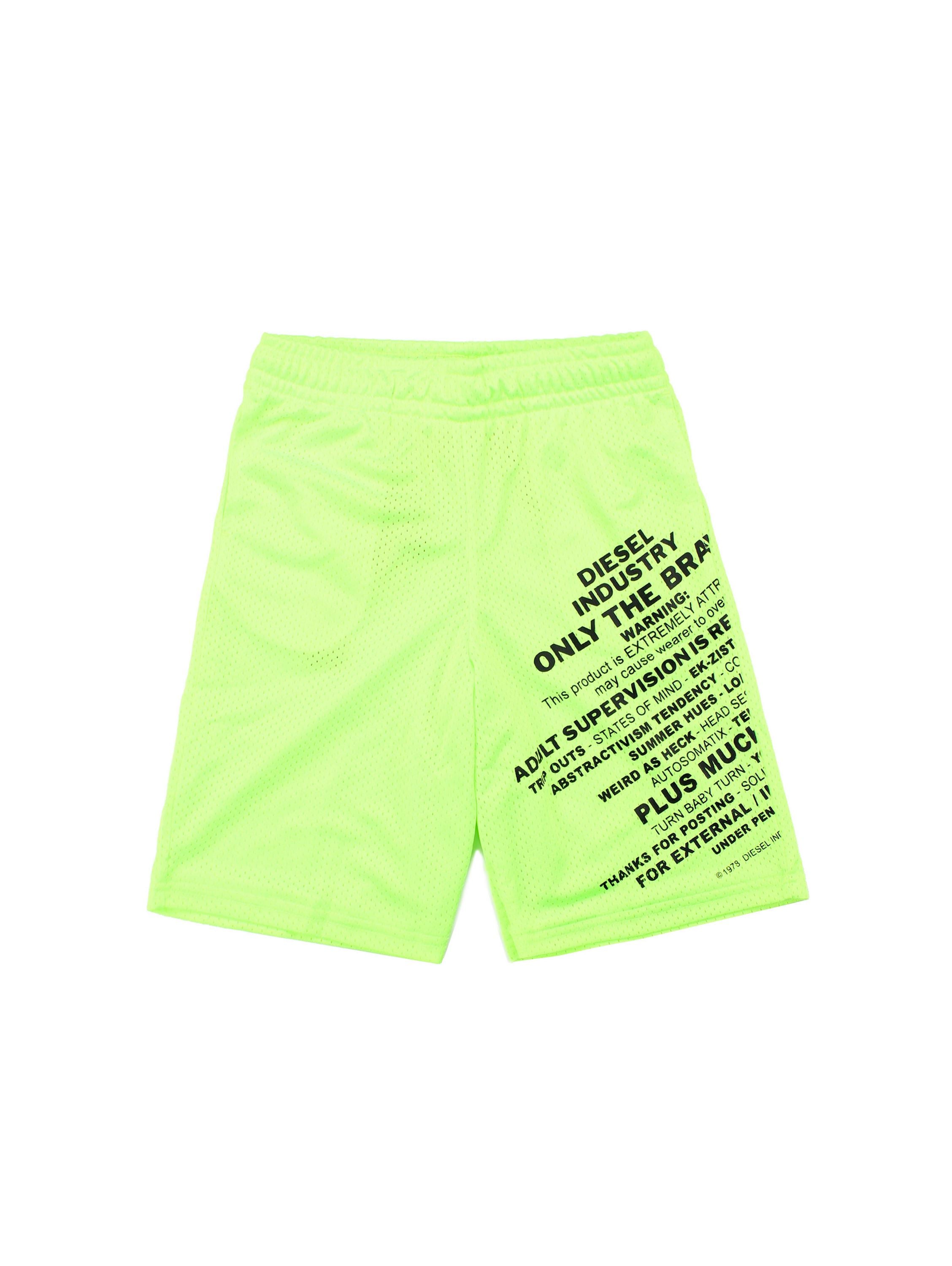 SHORTS DIESEL GIALLO FLUO