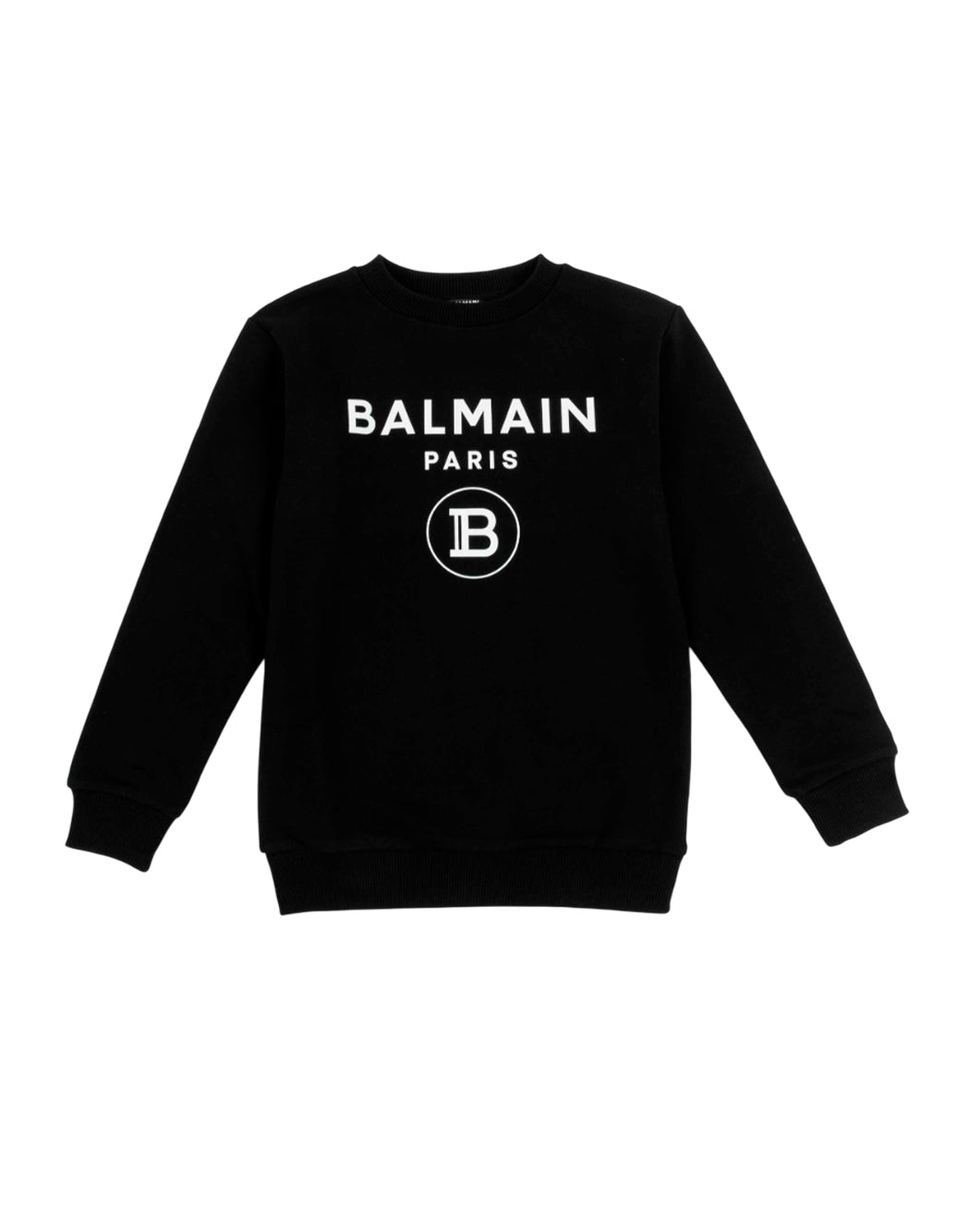 Balmain FELPA CON LOGO Nero