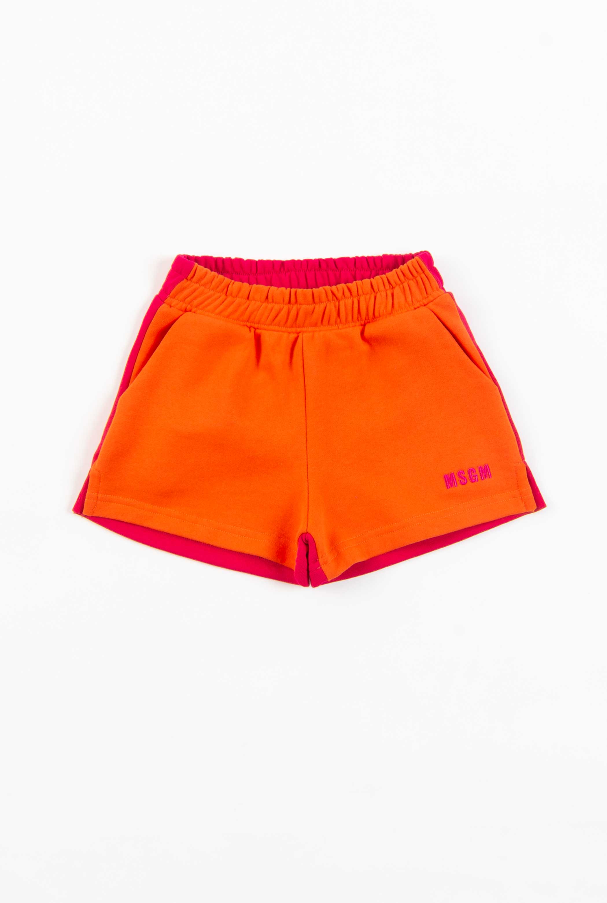 SHORTS CON LOGO RICAMATO