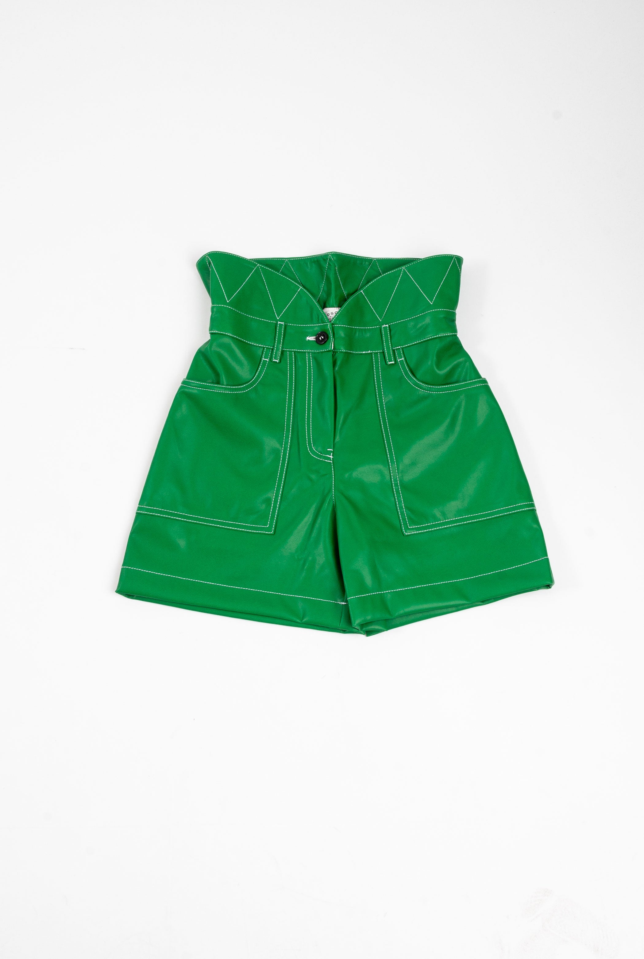 SHORTS IN ECOPELLE A VITA ALTA