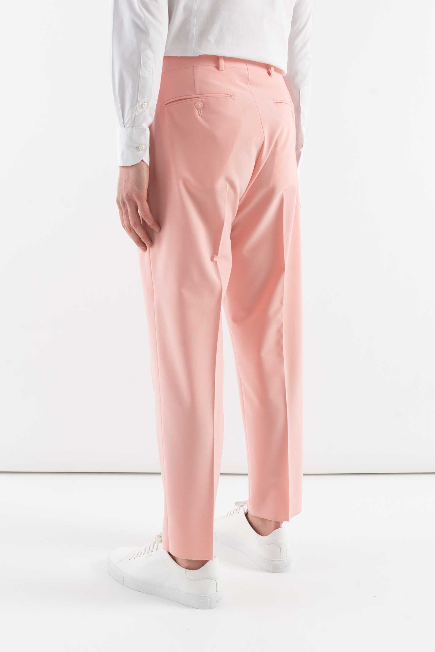 "Corsinelabedoli PANTALONE "FEDERIC" CON PINCES Rosa"