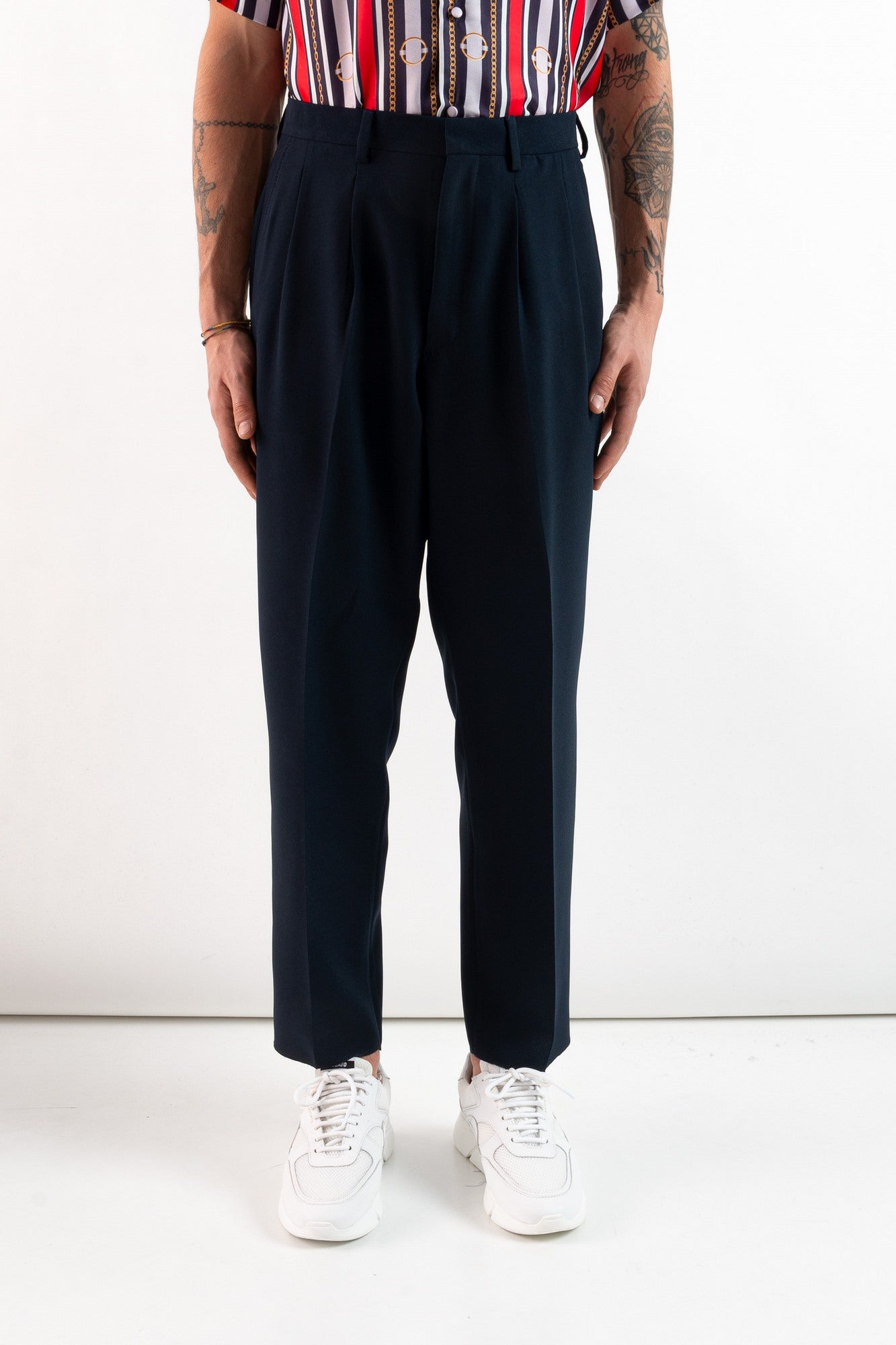 FEDERIC TROUSERS WITH PLEATS