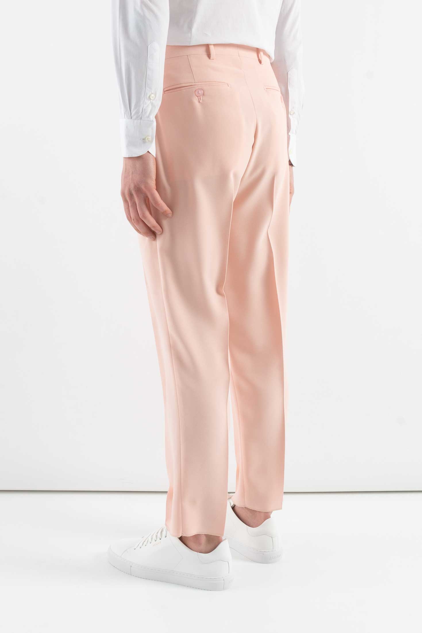 "Corsinelabedoli PANTALONE "FEDERIC" CON PINCES Rosa"