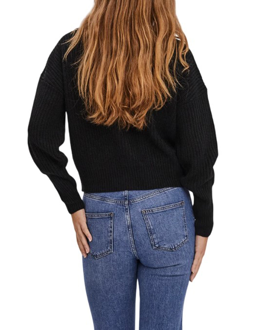 Vero Moda CARDIGAN IN TINTA UNITA Nero