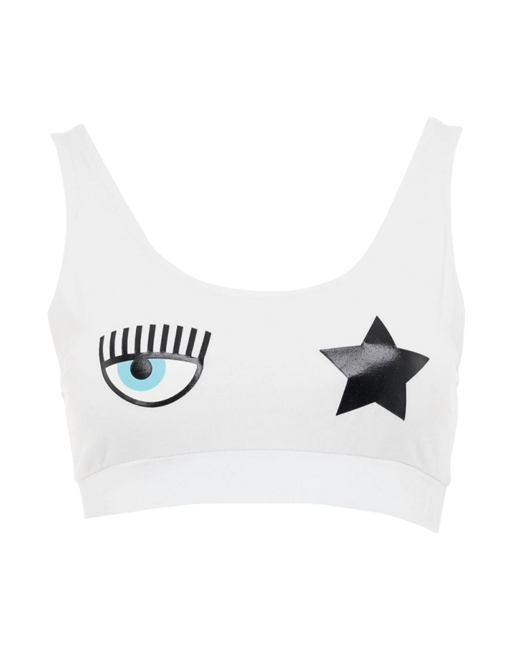 Chiara Ferragni REGGISENO SPORTIVO EYESTAR Bianco