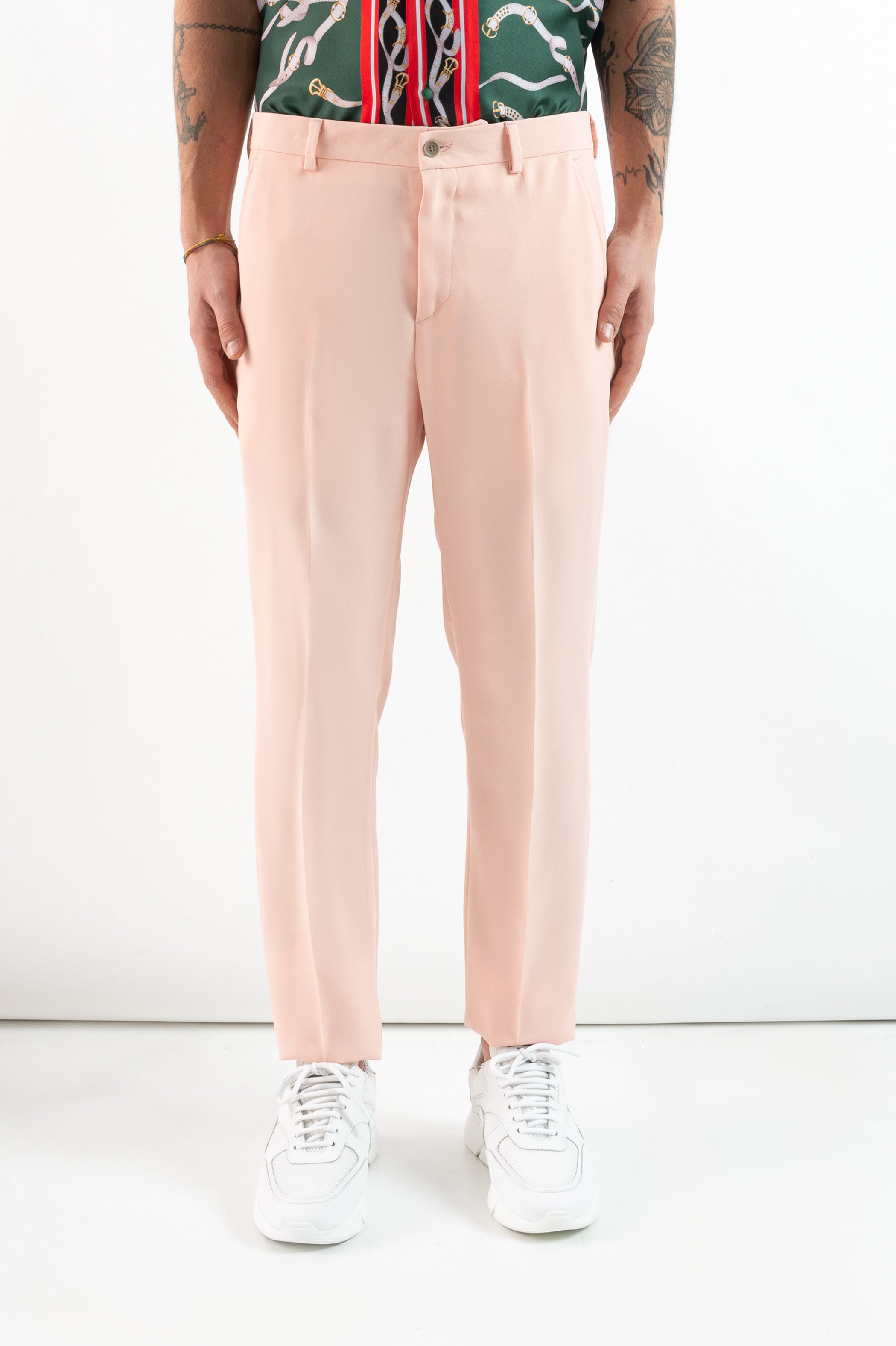 "Corsinelabedoli PANTALONE "PAOLO" Rosa"