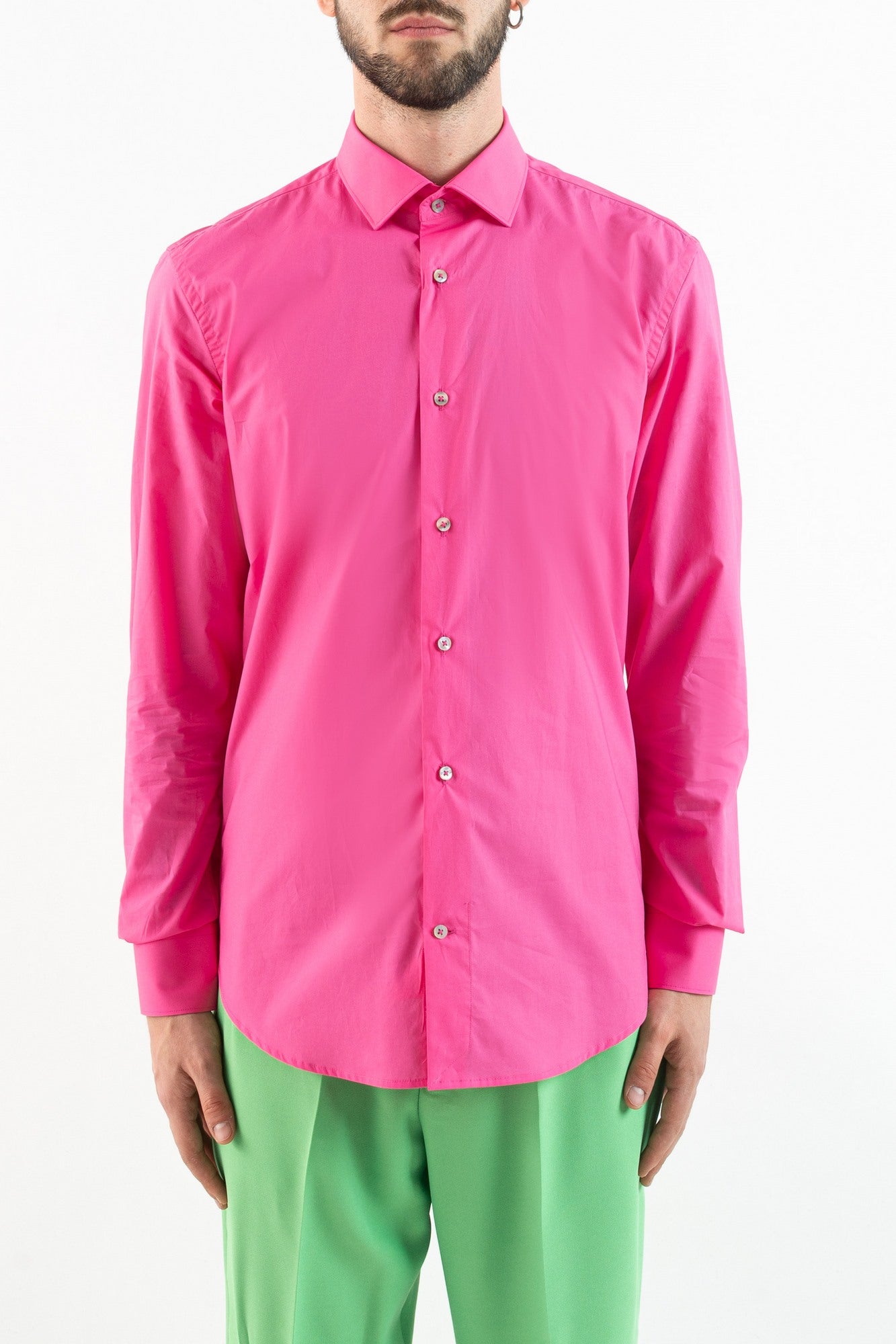 "Corsinelabedoli CAMICIA "JACK" Fucsia"