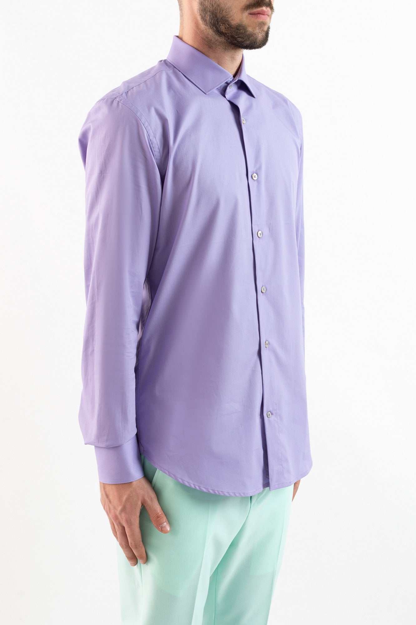 "Corsinelabedoli CAMICIA "JACK" Viola"