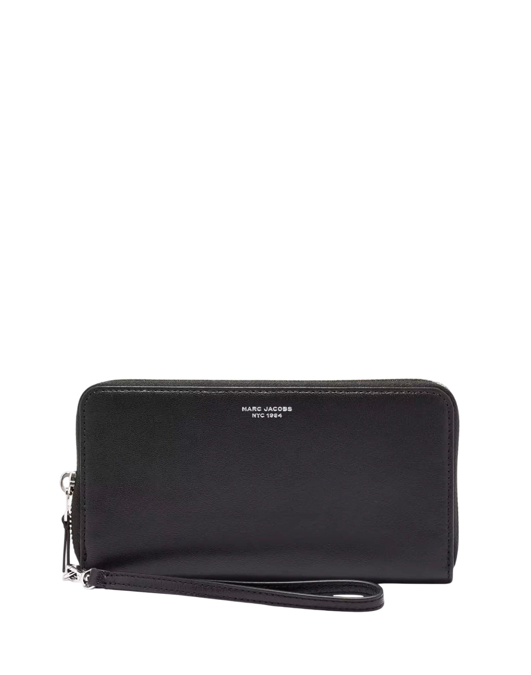 Marc Jacobs THE SLIM 84 CONTINENTAL WRISTLET WALLET Nero