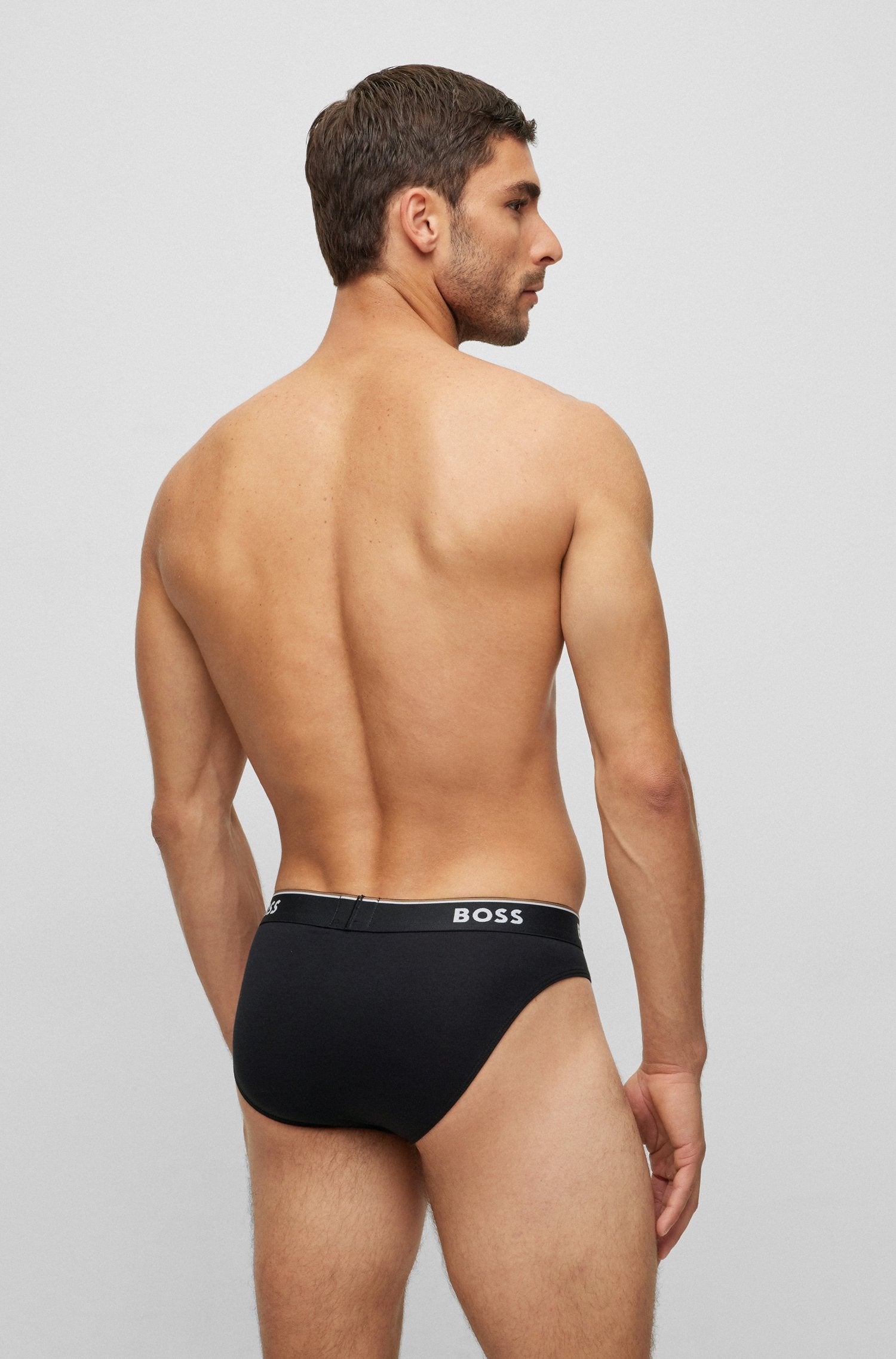 Boss SET TRE SLIP CON LOGO Nero