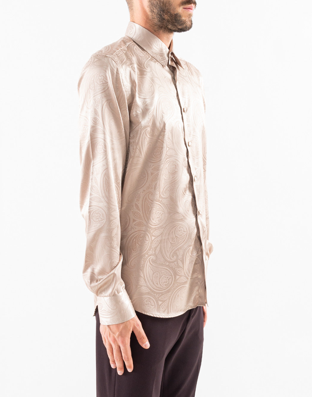 "Corsinelabedoli CAMICIA "PARIS" Marrone"