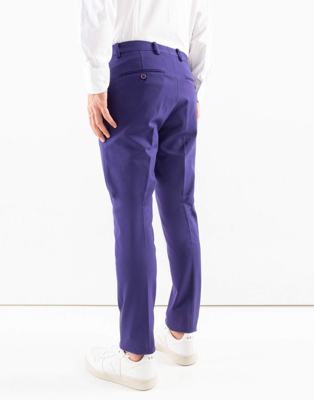 "Corsinelabedoli PANTALONE "PAOLO" Viola"