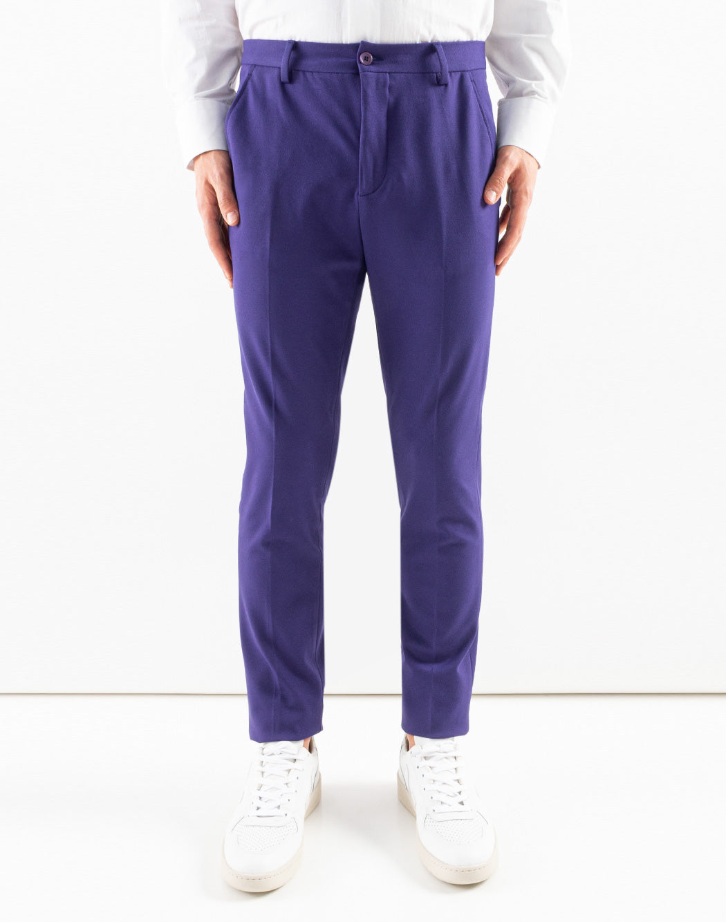 "Corsinelabedoli PANTALONE "PAOLO" Viola"