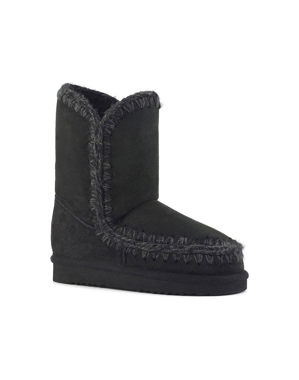 Mou STIVALI CON FODERA IN SHEARLING Nero