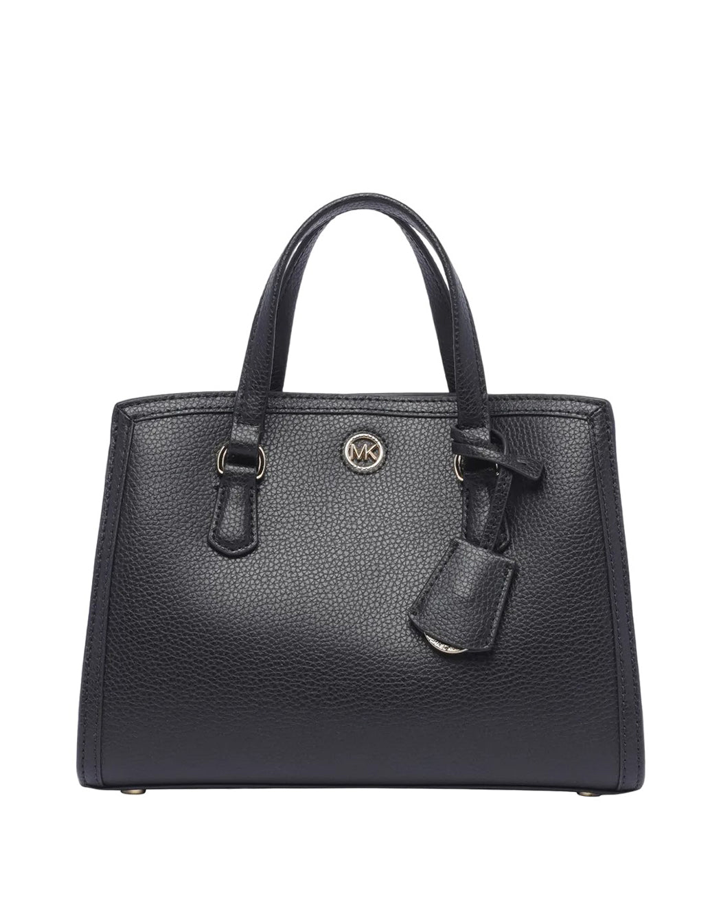 Michael Kors BORSA A MANO CON LOGO IN METALLO Nero